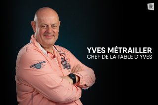 Le chef Yves Métrailler de la Table d'Yves Bistronomique